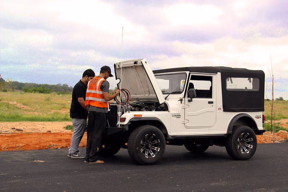 Roadside assistance breakdown